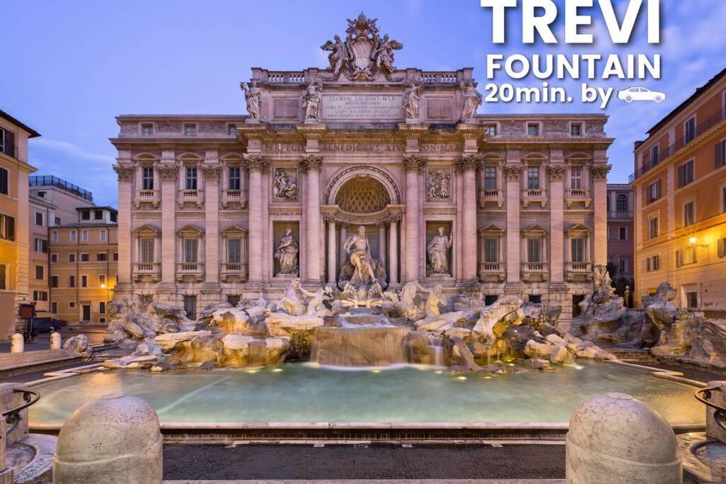 Apartamento Casa Aurora - Terrazza Con Vista San Pietro Roma Exterior foto