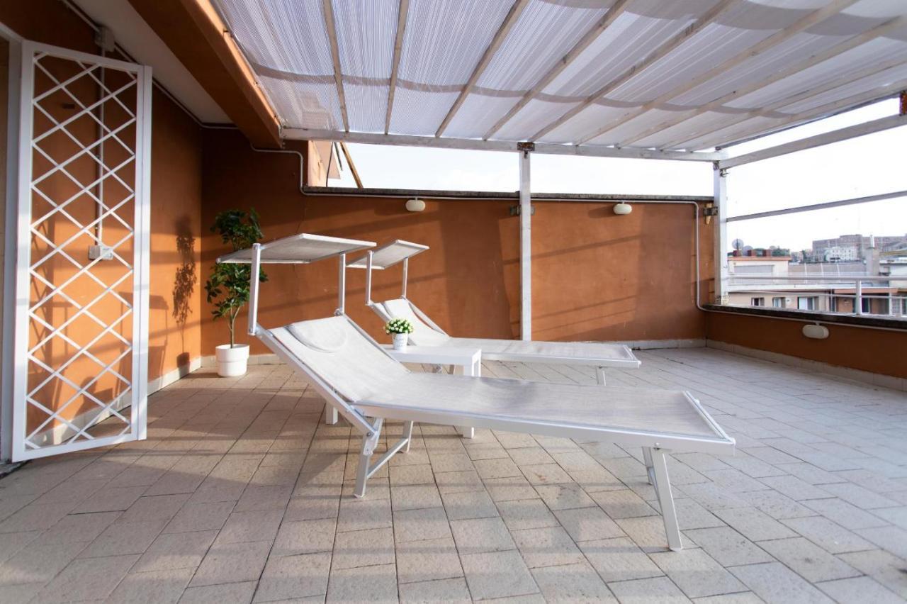 Apartamento Casa Aurora - Terrazza Con Vista San Pietro Roma Exterior foto